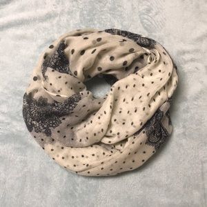 Polka dot scarf